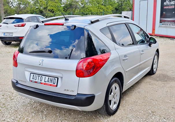 Peugeot 207 cena 13950 przebieg: 122000, rok produkcji 2009 z Nowy Targ małe 466